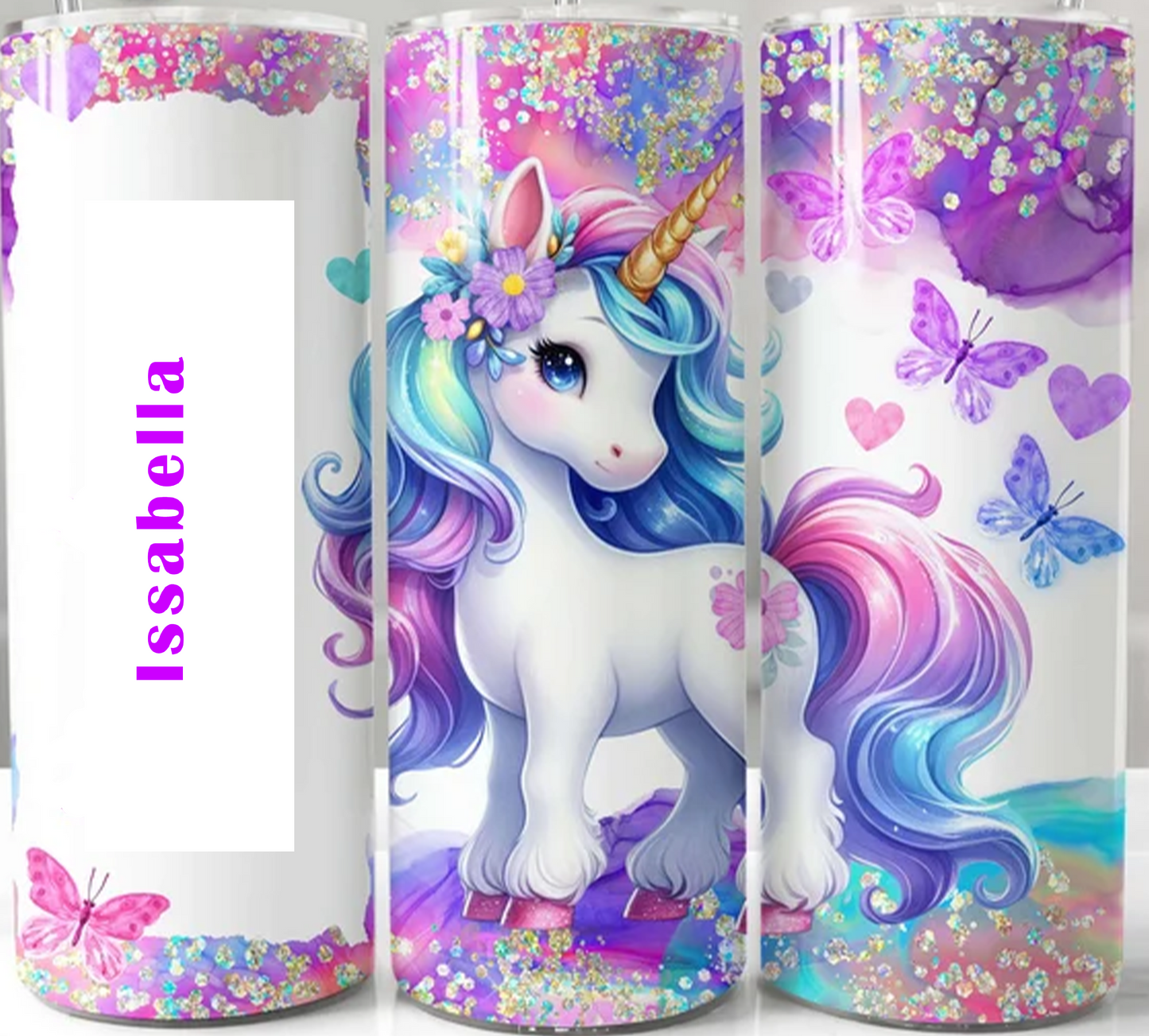 Personalised Kids Unicorn Drink Bottle